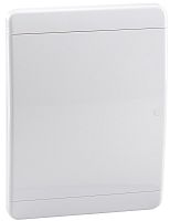 Бокс пластиковый Кэаз OptiBox ЩРВ-П-24 P-BVN-2-24-IP41 (385х290х102мм) IP40 белая дверца картинка 